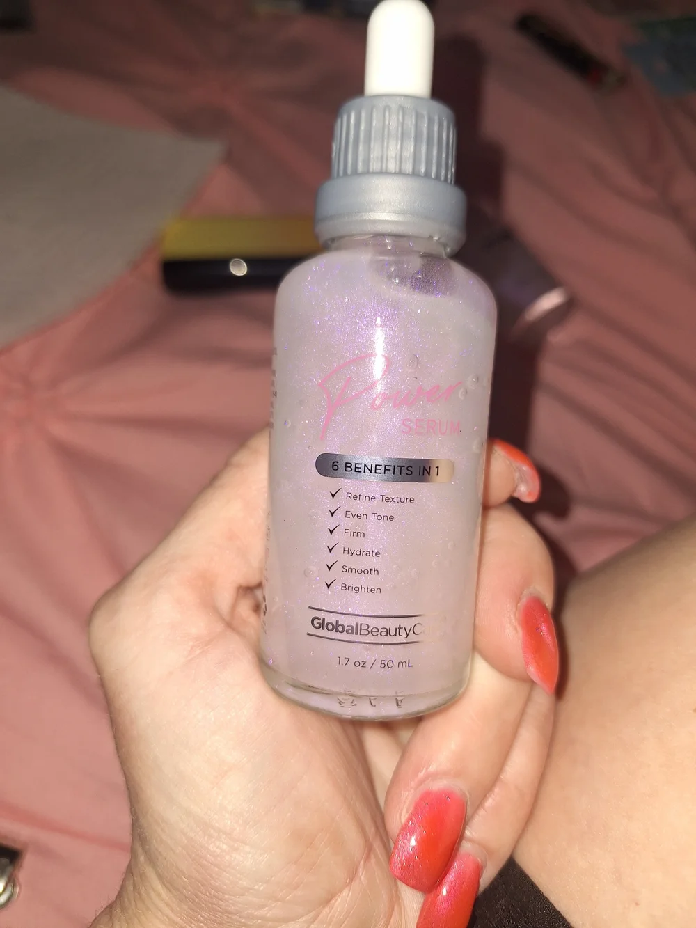 Power Serum by GlobalBeautyCare - Iridescent Pink Glow